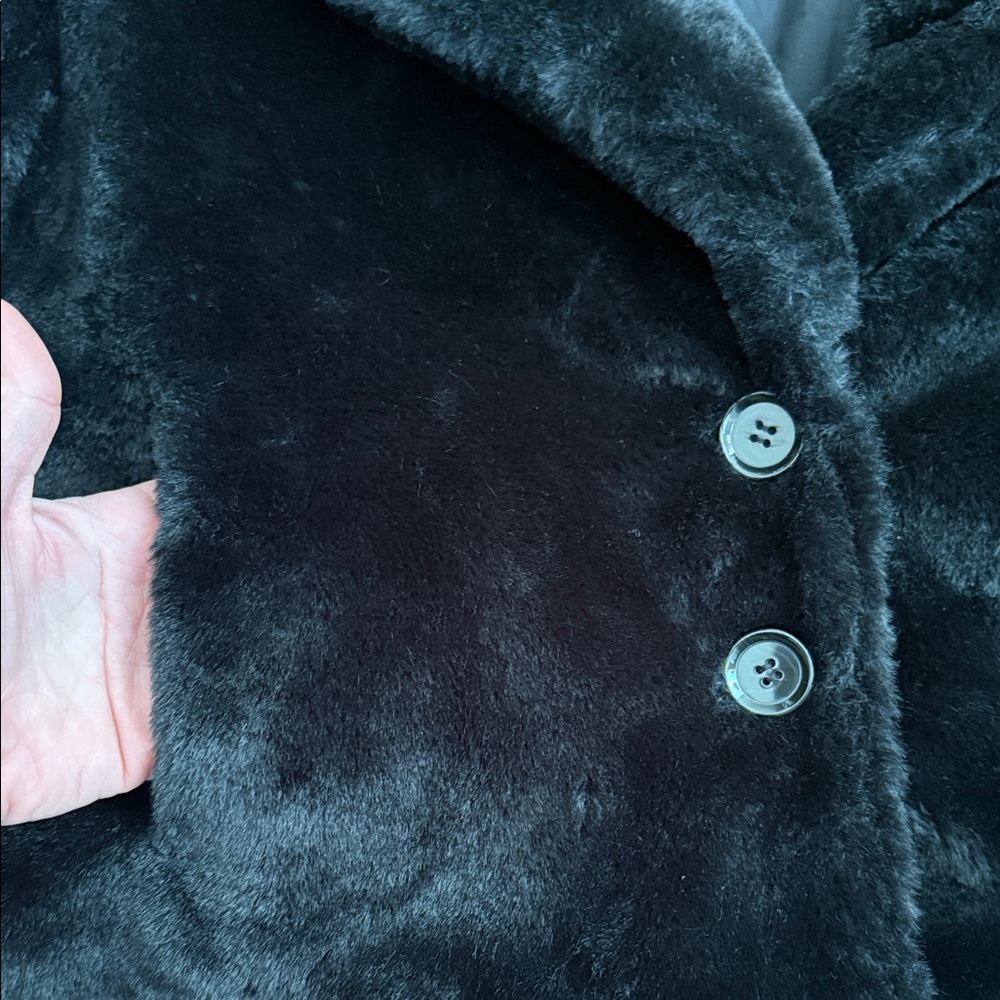 Maralyn & Me Black Teddy Jacket - Picture 3 of 8